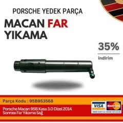 Porsche Macan 95B Kasa 3.0 Dizel 2014 - Sonrası Far Yıkama Sağ